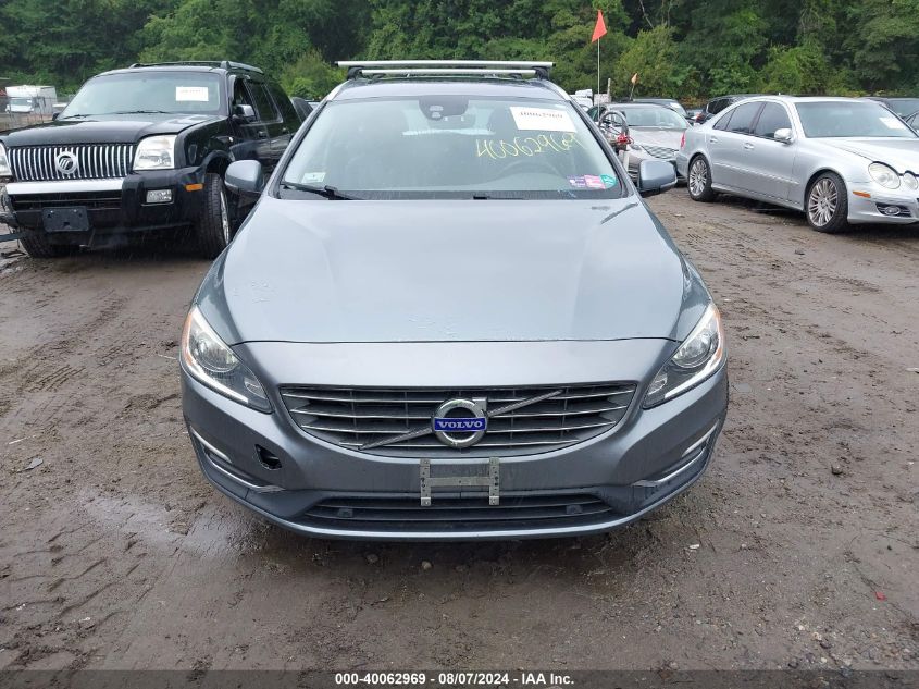 2016 Volvo V60 T5 Premier VIN: YV1612SKXG1307322 Lot: 40062969