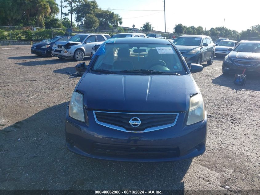 2011 Nissan Sentra VIN: 391AB6A23BL642816 Lot: 40062980