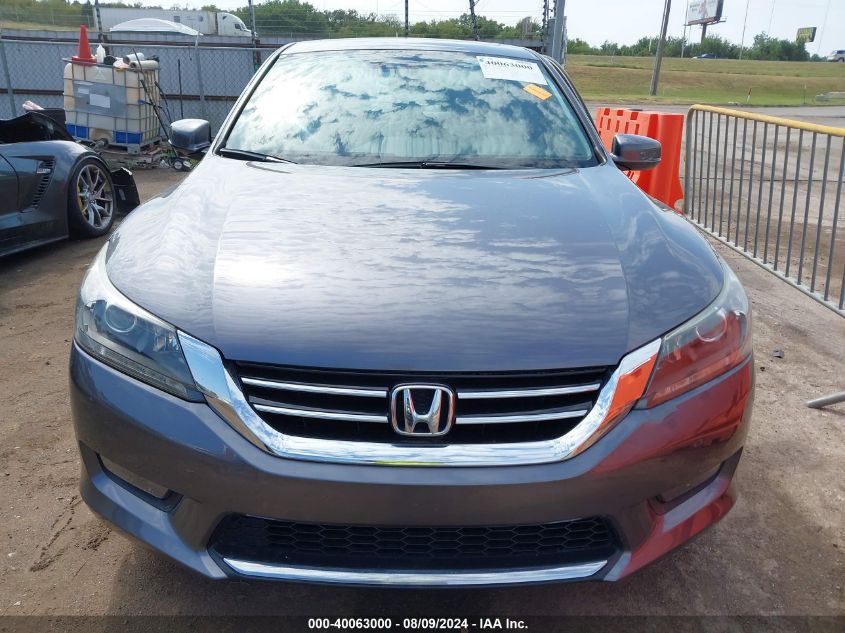 1HGCR3F80EA013349 2014 Honda Accord Ex-L V-6