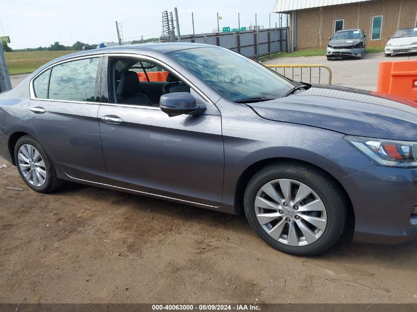 1HGCR3F80EA013349 2014 Honda Accord Ex-L V-6