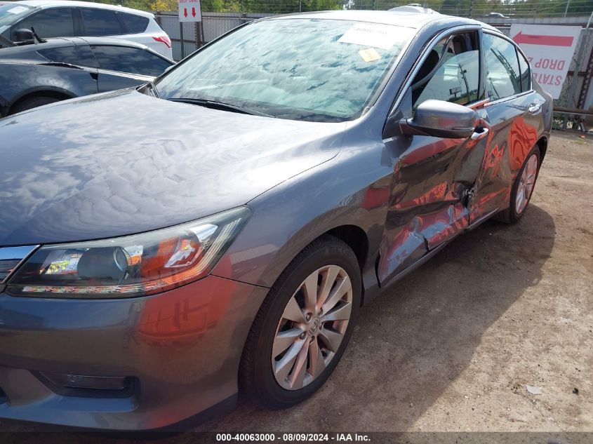 1HGCR3F80EA013349 2014 Honda Accord Ex-L V-6