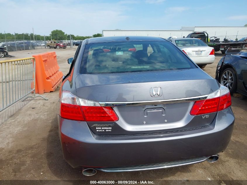 1HGCR3F80EA013349 2014 Honda Accord Ex-L V-6