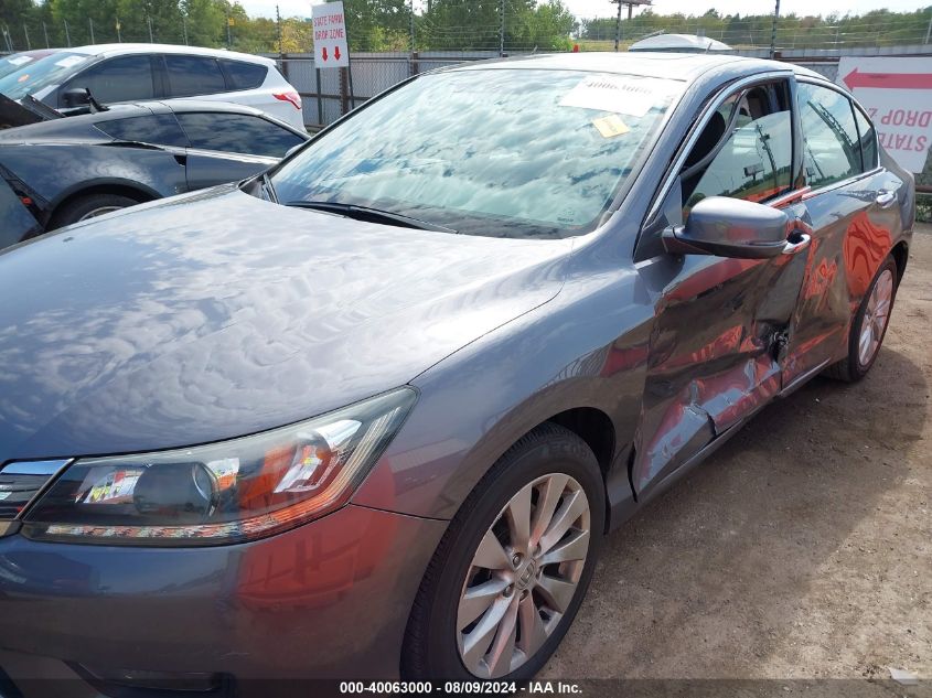 1HGCR3F80EA013349 2014 Honda Accord Ex-L V-6