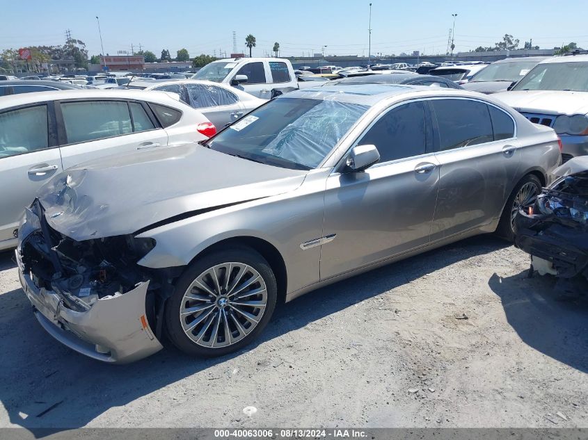 2012 BMW 740Li VIN: WBAKB4C58CC576548 Lot: 40063006