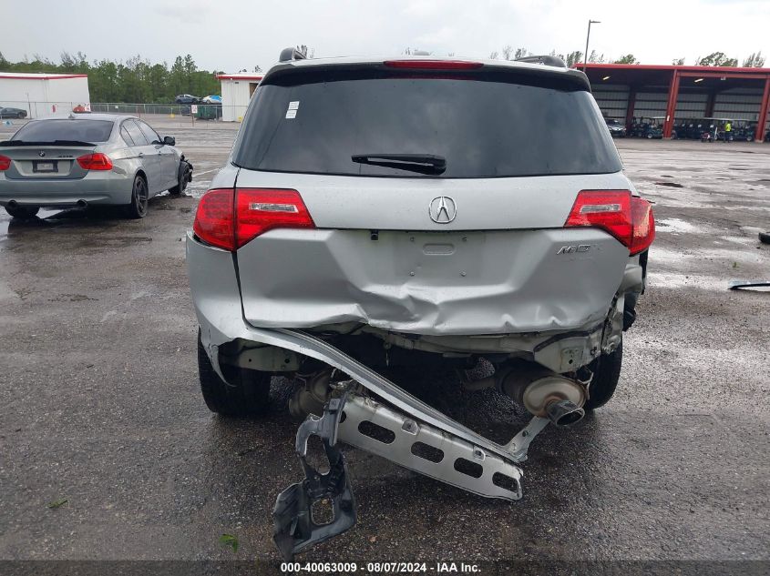 2008 Acura Mdx VIN: 2HNYD282X8H512309 Lot: 40063009