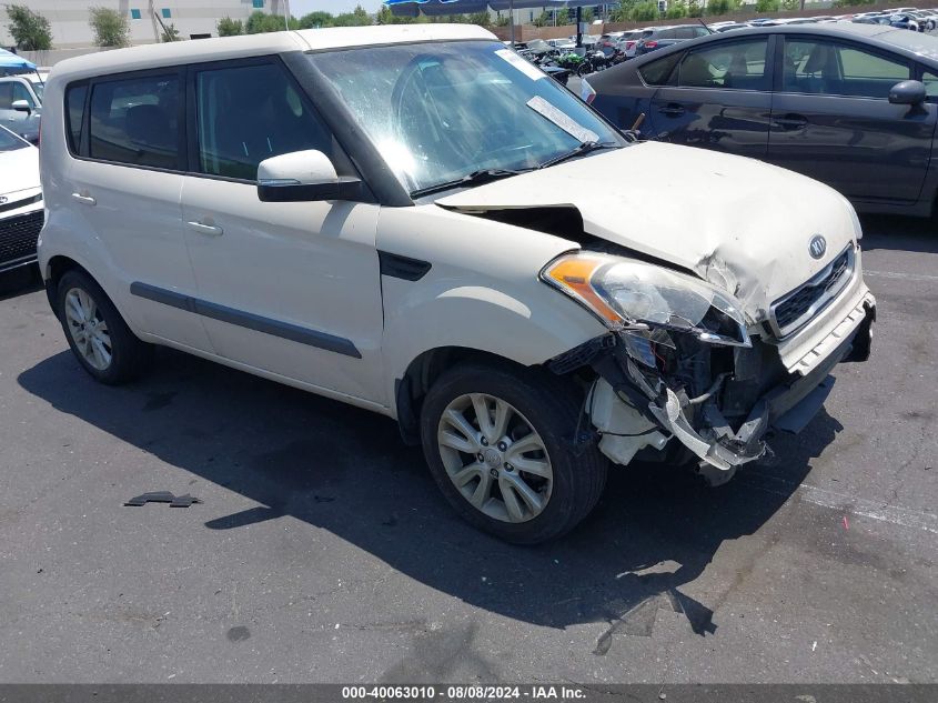 2013 Kia Soul + VIN: KNDJT2A60D7757987 Lot: 40063010