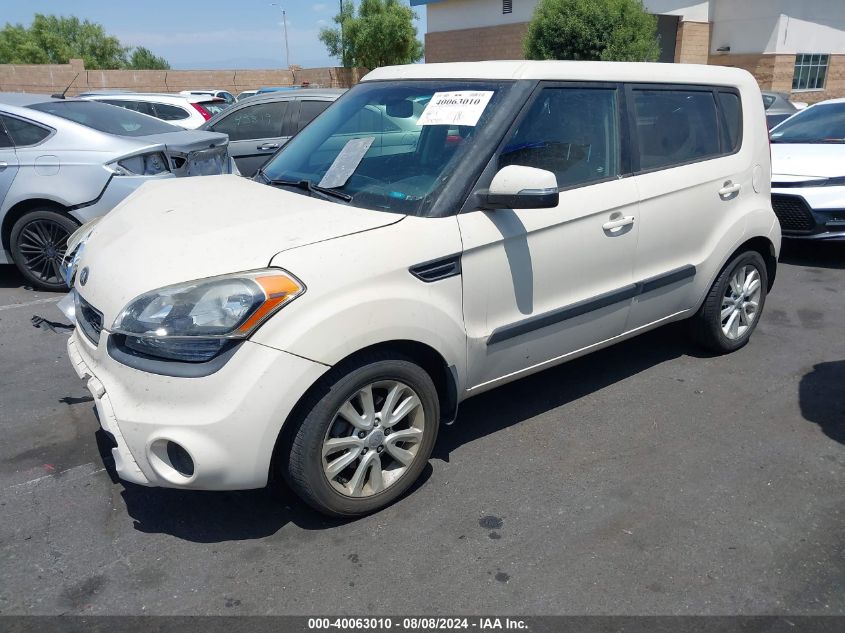 2013 Kia Soul + VIN: KNDJT2A60D7757987 Lot: 40063010