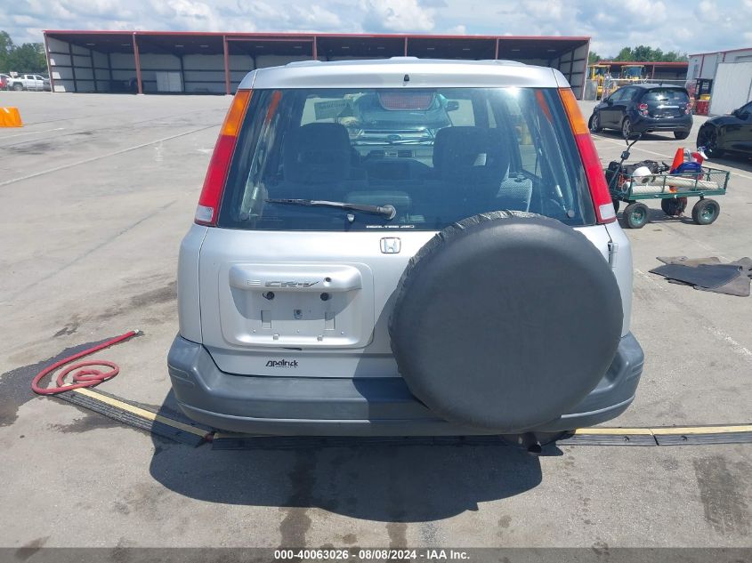 1998 Honda Cr-V Ex VIN: JHLRD1868WC036362 Lot: 40063026