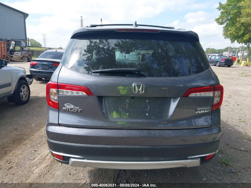 2021 Honda Pilot Awd Touring 7 Passenger VIN: 5FNYF6H68MB017777 Lot: 40063031