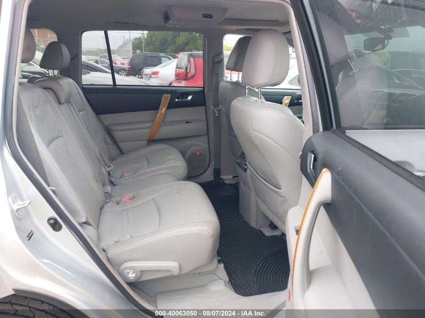 2008 Toyota Highlander Hybrid Limited VIN: JTEEW44A482009262 Lot: 40063050