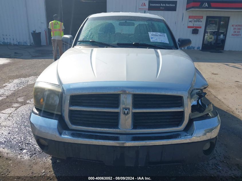 2005 Dodge Dakota Slt VIN: 1D7HW48N75S226482 Lot: 40063052