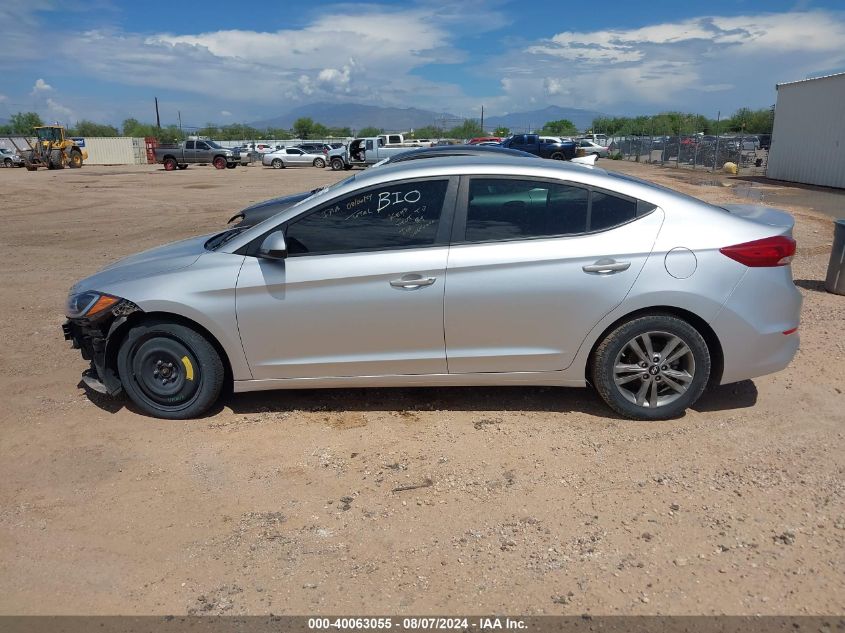 KMHD84LF7JU504326 2018 Hyundai Elantra Sel