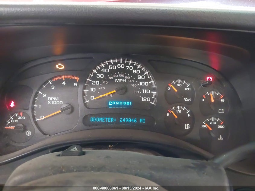 2005 Chevrolet Silverado 2500Hd K2500 Heavy Duty VIN: 1GCHK29205E133512 Lot: 40063061