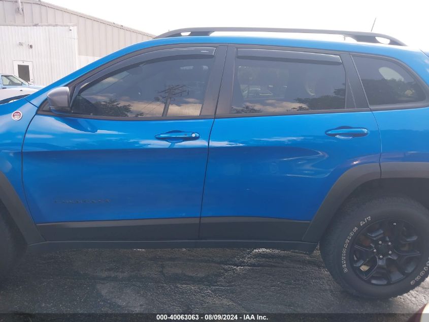 2019 Jeep Cherokee Trailhawk 4X4 VIN: 1C4PJMBN4KD230583 Lot: 40063063