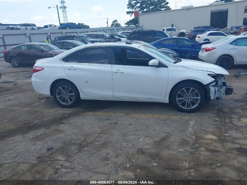 2015 Toyota Camry Se VIN: 4T1BF1FK4FU114909 Lot: 40063077