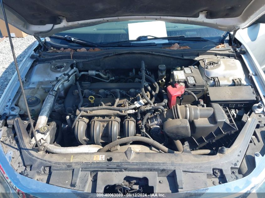 2012 Ford Fusion S VIN: 3FAHP0GAXCR389706 Lot: 40063089