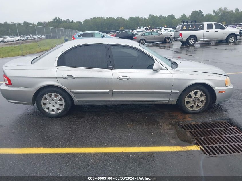 2004 Kia Optima Ex/Lx VIN: KNAGD126445264127 Lot: 40063100