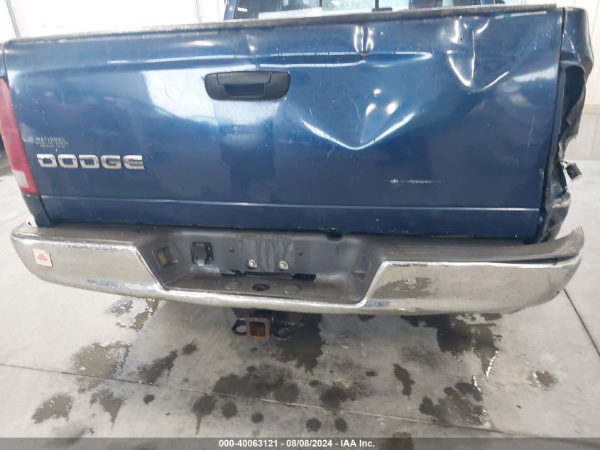 2002 Dodge Ram 1500 VIN: 3D7HA18N62G126454 Lot: 40063121