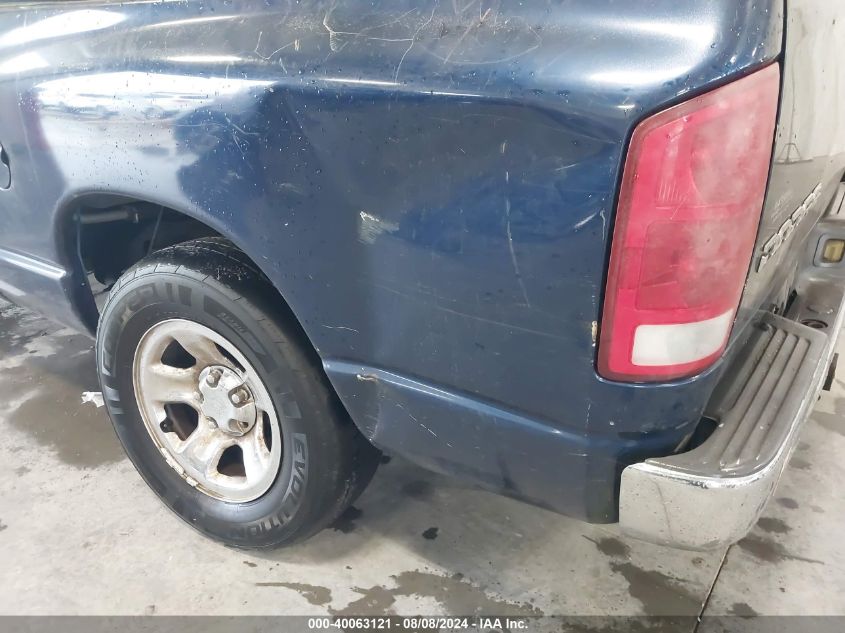 2002 Dodge Ram 1500 VIN: 3D7HA18N62G126454 Lot: 40063121