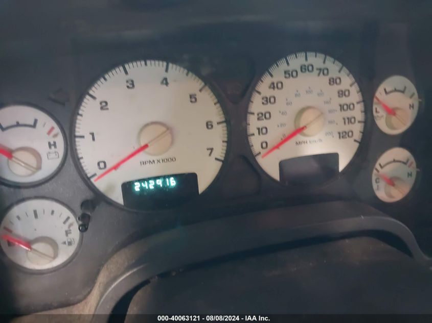 2002 Dodge Ram 1500 VIN: 3D7HA18N62G126454 Lot: 40063121