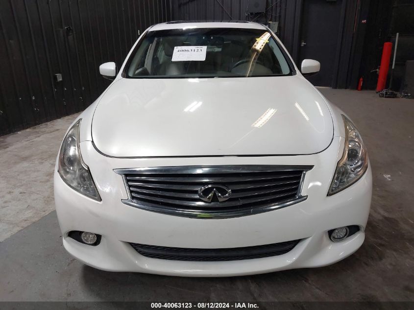 2013 Infiniti G37 Journey VIN: JN1CV6APXDM718492 Lot: 40063123