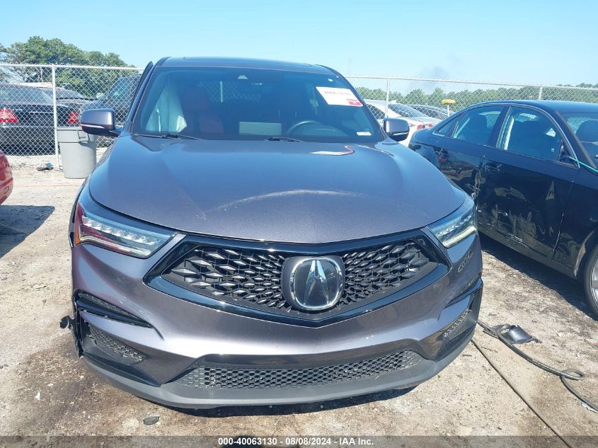 2020 Acura Rdx A-Spec Package VIN: 5J8TC1H6XLL003902 Lot: 40063130