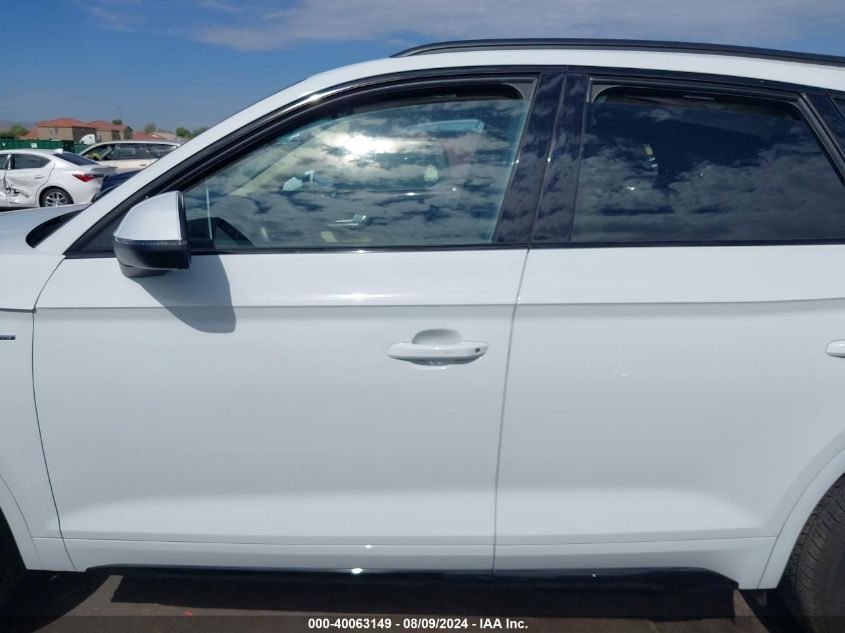 2022 Audi Q5 Prestige 55 Tfsi E S Line Quattro S Tronic VIN: WA1F2AFY7N2022137 Lot: 40063149