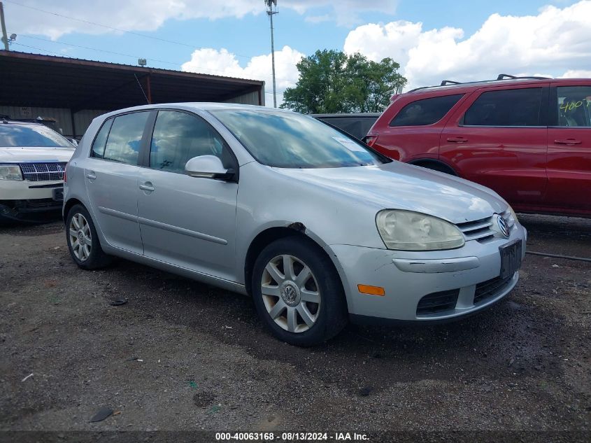 2006 Volkswagen Rabbit 4-Door VIN: WVWCR71KX6W130031 Lot: 40063168