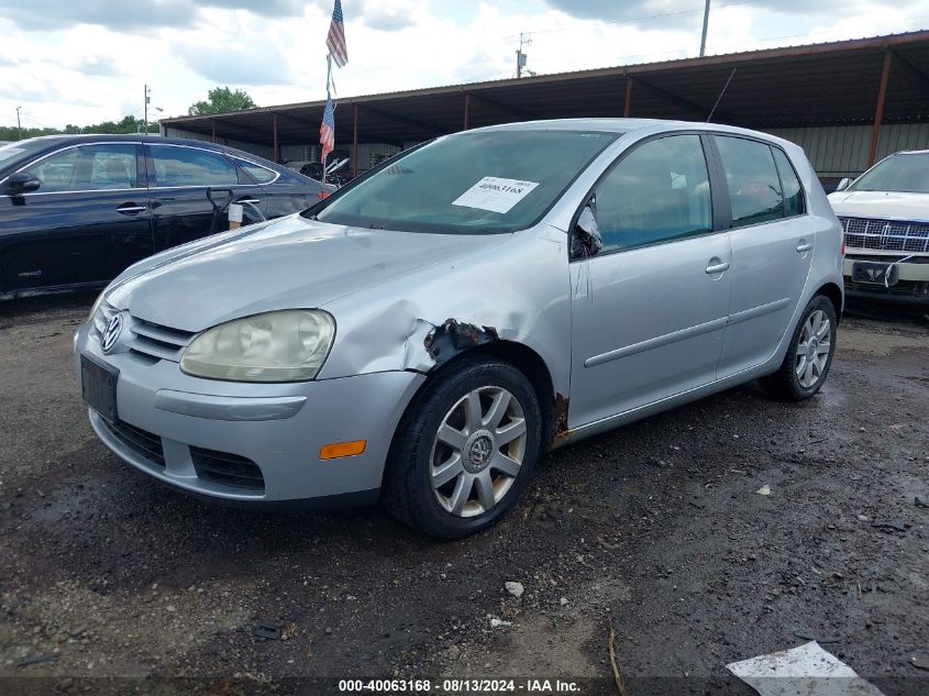 2006 Volkswagen Rabbit 4-Door VIN: WVWCR71KX6W130031 Lot: 40063168