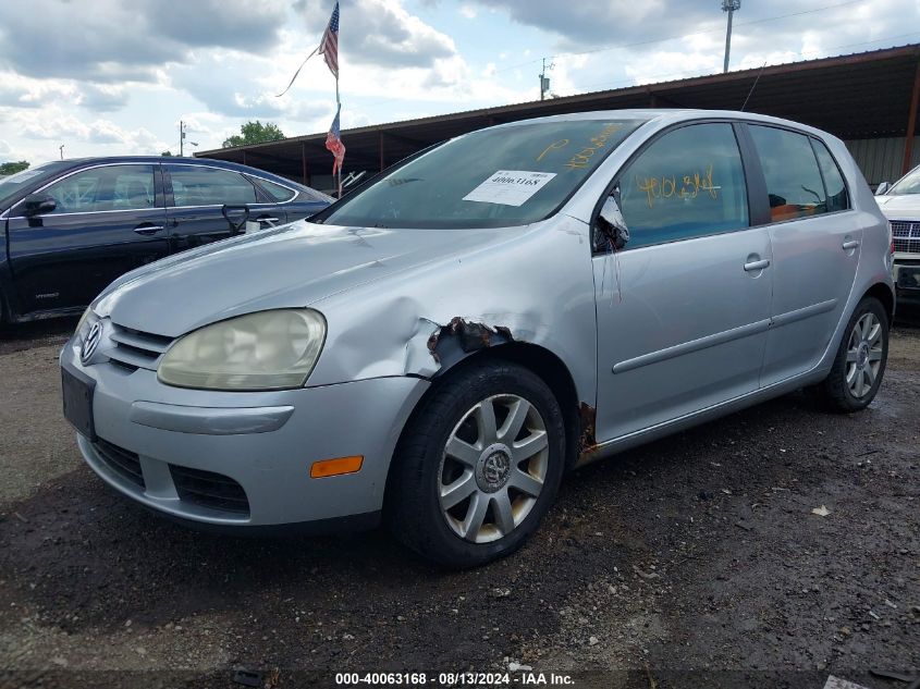 2006 Volkswagen Rabbit 4-Door VIN: WVWCR71KX6W130031 Lot: 40063168