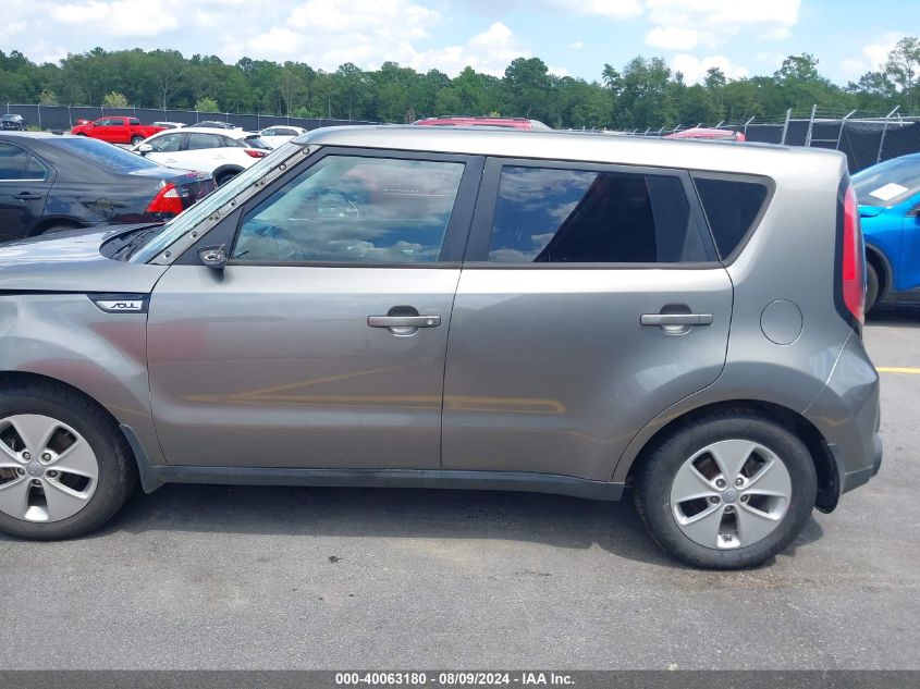 2016 Kia Soul VIN: KNDJN2A21G7301427 Lot: 40063180