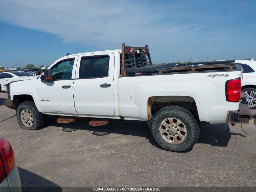 2016 Chevrolet Silverado 2500Hd Wt VIN: 1GC1KUEG8GF298560 Lot: 40063207