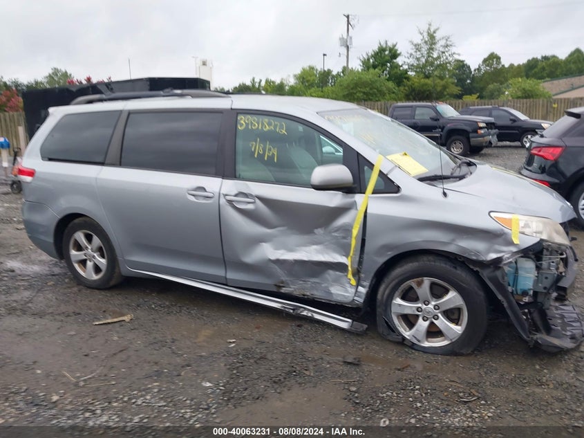 2014 Toyota Sienna Le V6 8 Passenger VIN: 5TDKK3DC8ES436446 Lot: 40063231