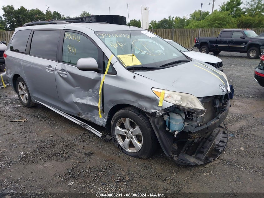 2014 Toyota Sienna Le V6 8 Passenger VIN: 5TDKK3DC8ES436446 Lot: 40063231