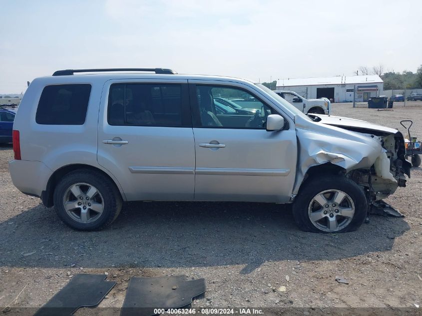 2011 Honda Pilot Ex-L VIN: 5FNYF4H62BB056401 Lot: 40063246