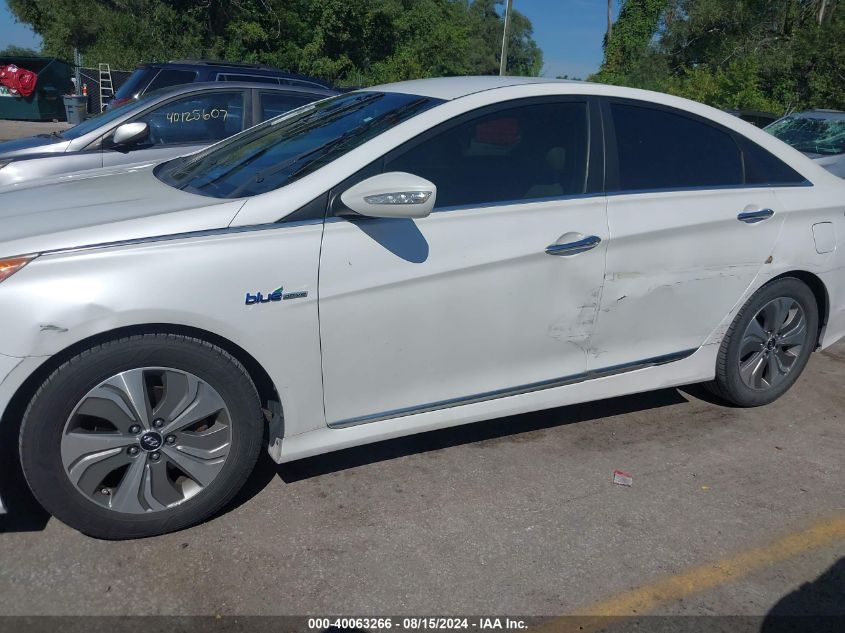 2013 Hyundai Sonata Hybrid Limited VIN: KMHEC4A4XDA100432 Lot: 40063266