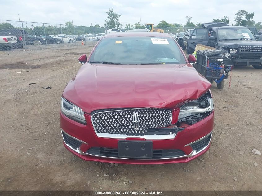 2017 Lincoln Mkz Reserve VIN: 3LN6L5E90HR609778 Lot: 40063268