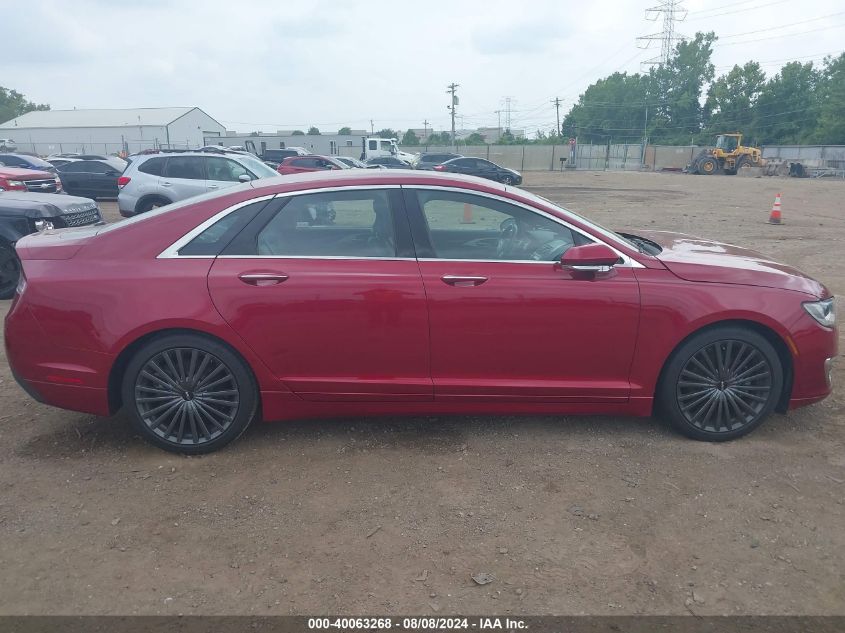 2017 Lincoln Mkz Reserve VIN: 3LN6L5E90HR609778 Lot: 40063268