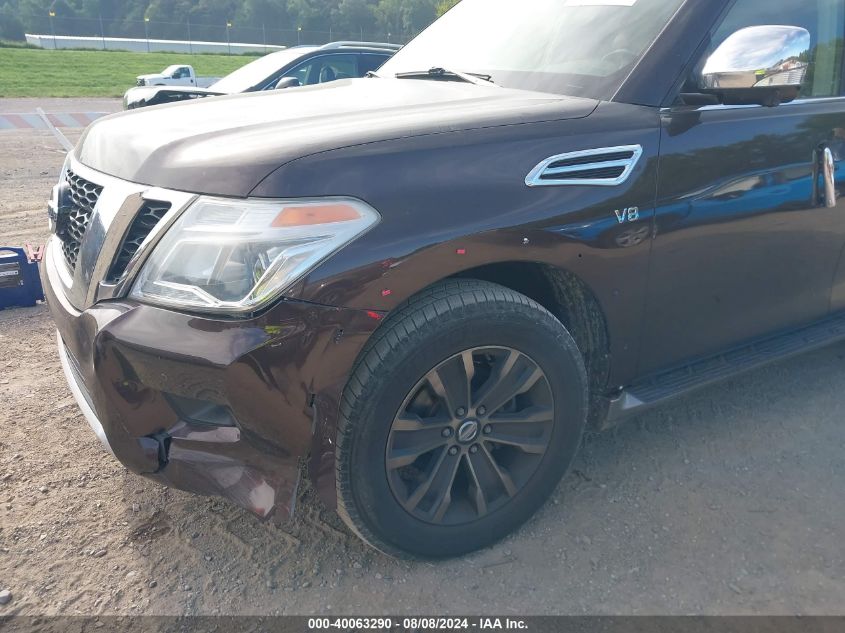 2017 Nissan Armada Platinum VIN: JN8AY2NC4H9507894 Lot: 40063290