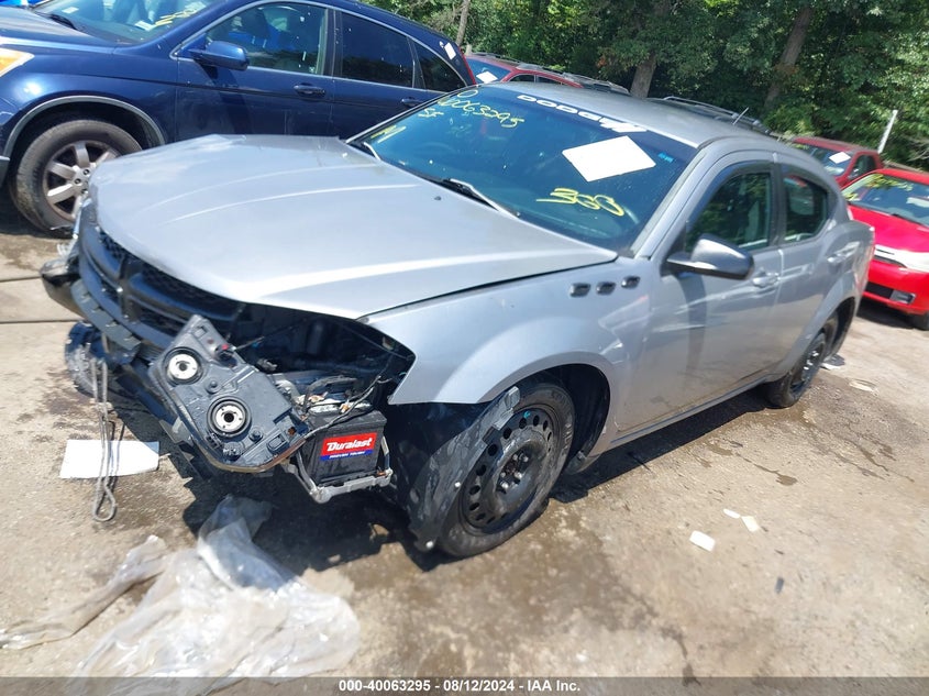 2013 DODGE AVENGER SE V6 - 1C3CDZAG3DN748725