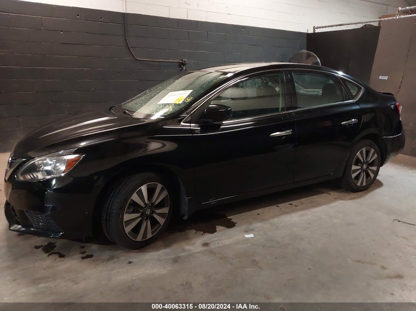 VIN 3N1AB7APXKY235214 2019 NISSAN SENTRA SV