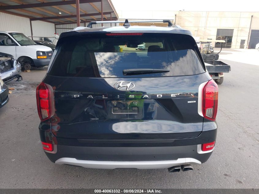 2021 Hyundai Palisade Sel VIN: KM8R4DHE2MU233732 Lot: 40063332