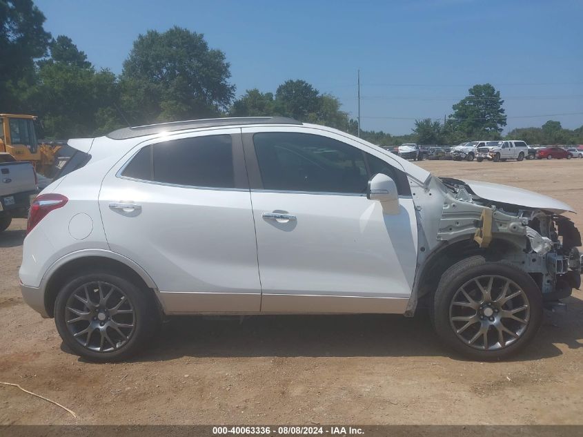 2019 Buick Encore Fwd Sport Touring VIN: KL4CJ1SB2KB707729 Lot: 40063336