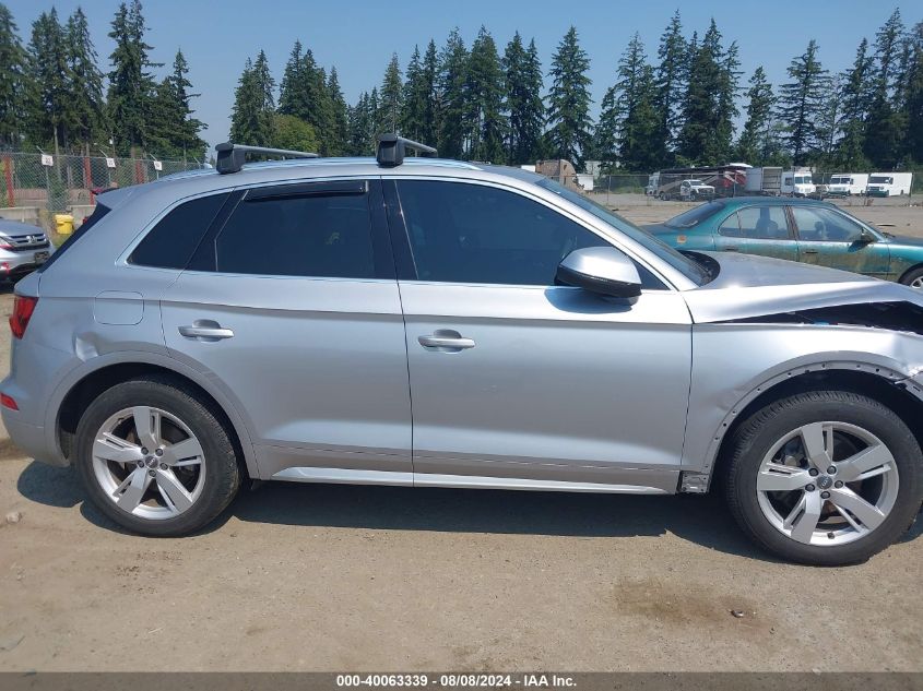 2019 Audi Q5 45 Premium VIN: WA1BNAFY0K2056857 Lot: 40063339