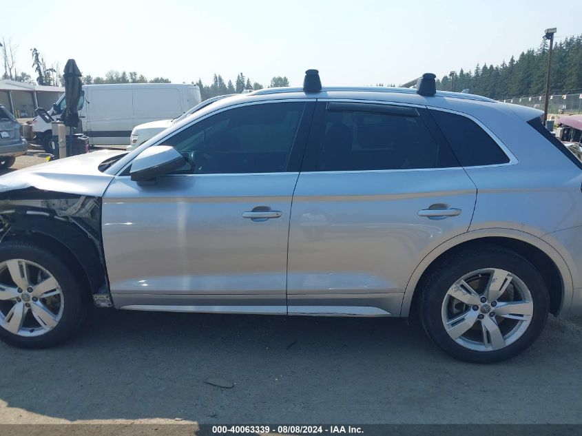 2019 Audi Q5 45 Premium VIN: WA1BNAFY0K2056857 Lot: 40063339