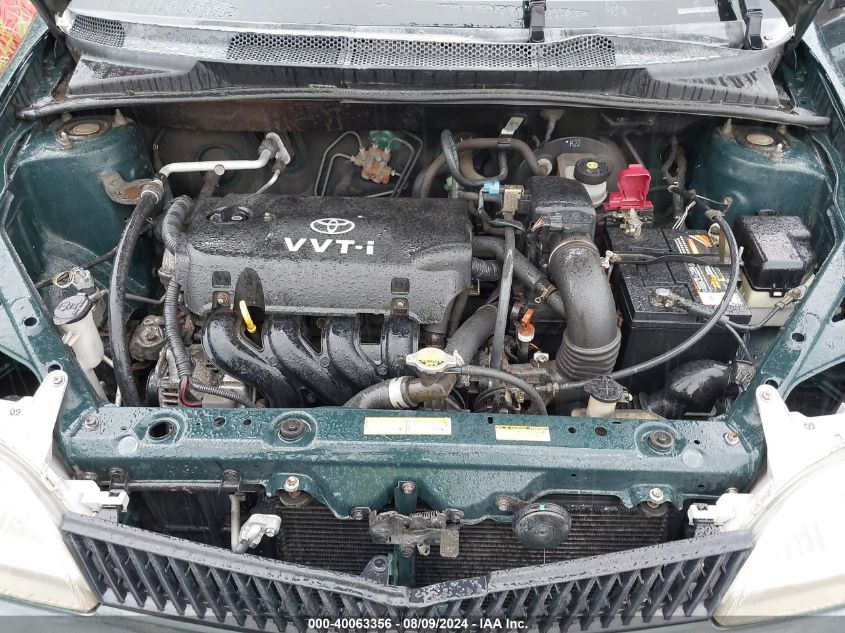 2002 Toyota Echo VIN: JTDAT123420226621 Lot: 40063356