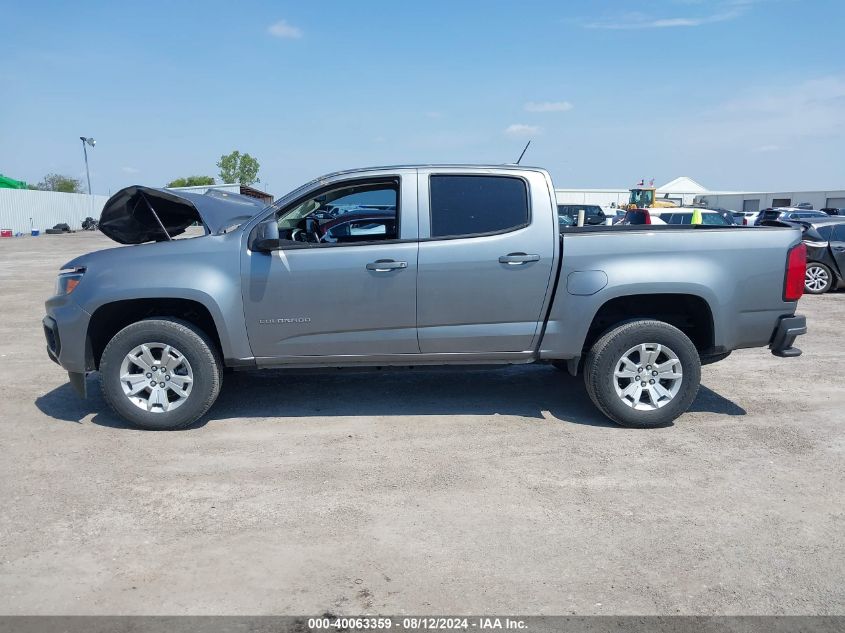 2022 Chevrolet Colorado 2Wd Short Box Lt VIN: 1GCGSCENXN1310169 Lot: 40063359