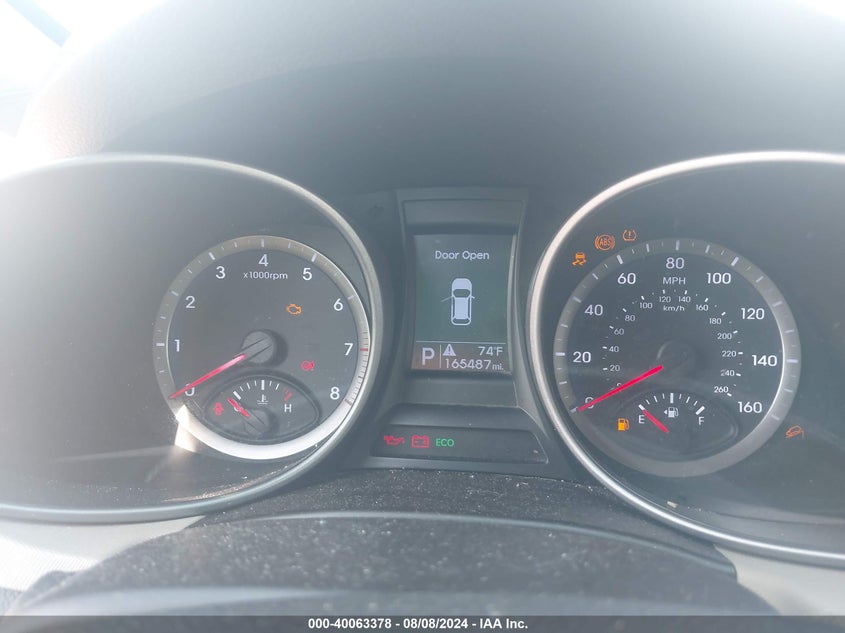 2013 Hyundai Santa Fe Gls VIN: KM8SM4HF0DU009577 Lot: 40063378