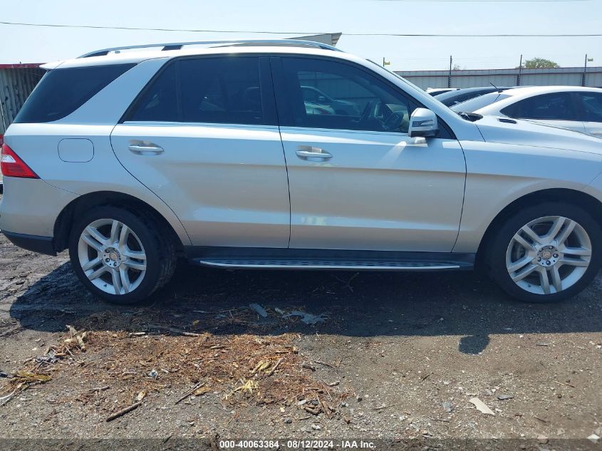 2014 Mercedes-Benz Ml 350 4Matic VIN: 4JGDA5HB8EA325669 Lot: 40063384