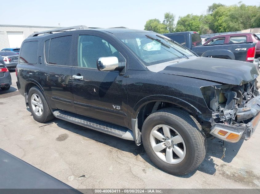 5N1AA08C58N629974 2008 Nissan Armada Se